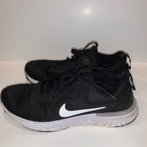 Women's Black Odyssey Running Sneakers, Size: 10